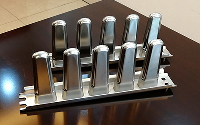 Moule inox Vitaline 4 voies pour crème glacée