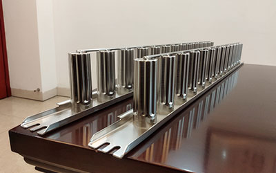 Moule à sucettes glacées en acier inoxydable pour machine à crème glacée Vitaline 14 cavités