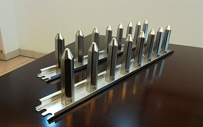 Moule inox Vitaline 8 voies pour ligne de moulage de bâtonnets de crème glacée — variante 2