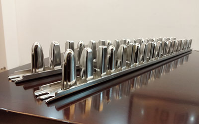 Moule inox Vitaline à 24 cavités pour ligne de moulage de bâtonnets de crème glacée — variante 3