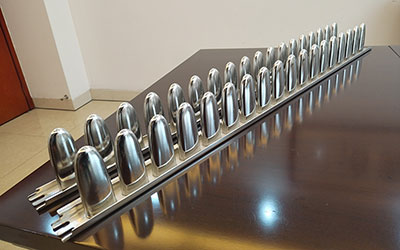 Moule en inox pour machine à crème glacée sur bâtonnets Versaline 18 voies